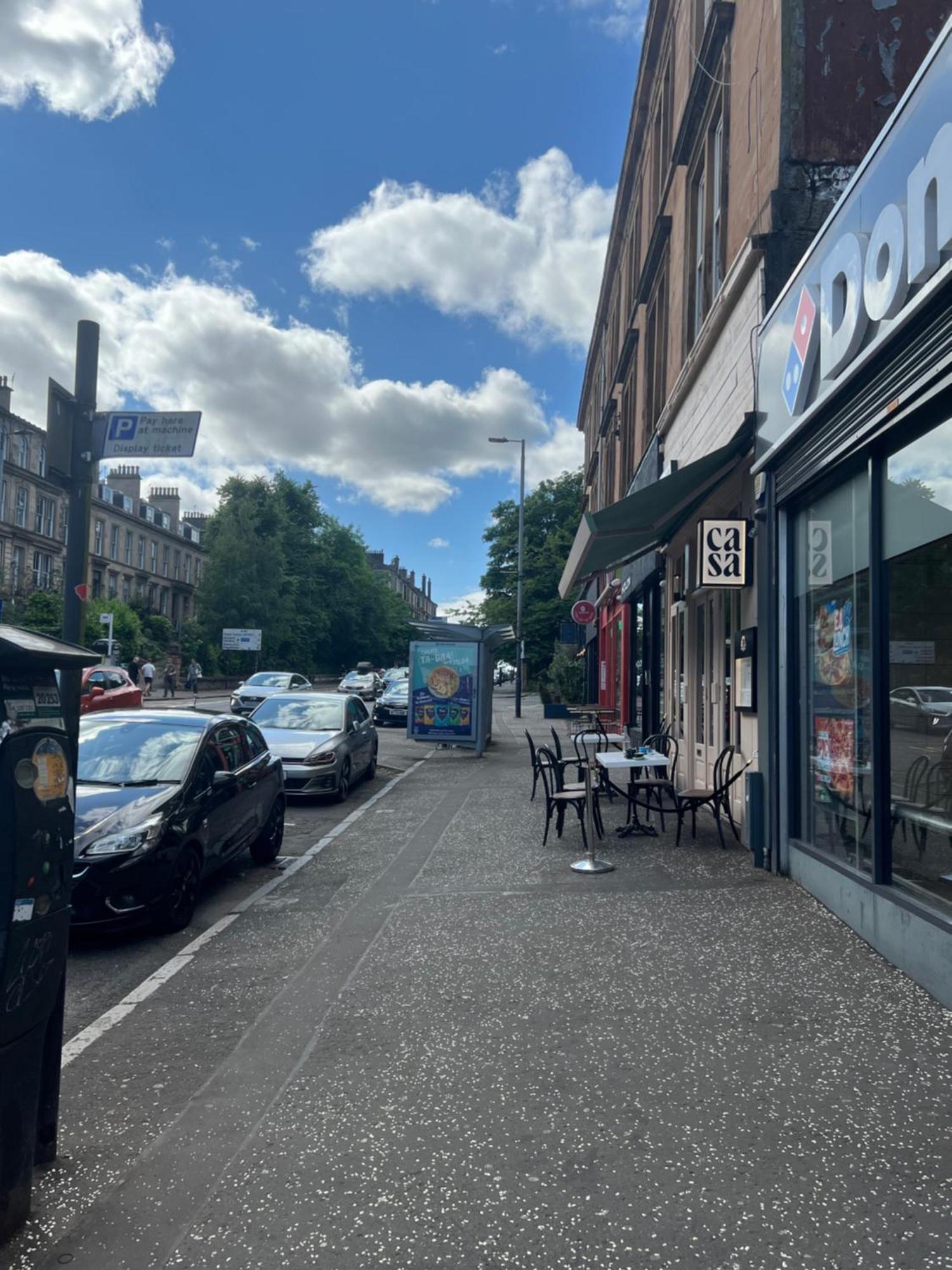 Great Western Road Studio With En Suite Glasgow Exterior photo